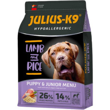  Julius K-9 Ягня та Рис для цуценят Puppy&Junior Гіпоалергенний. (3кг)
