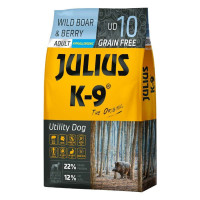  Julius K-9 Дикий кабан и Ягоды Wild Boar&Berry Гипоаллергенный, беззерновой. (10кг)