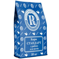  Ройчер Стандарт Рыба (синий). Рыба, куриная печень гидролизованная. 10 кг