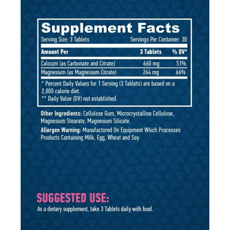 Мультимінеральний комплекс Haya Labs Calcium Magnesium Citrate 90 Tabs