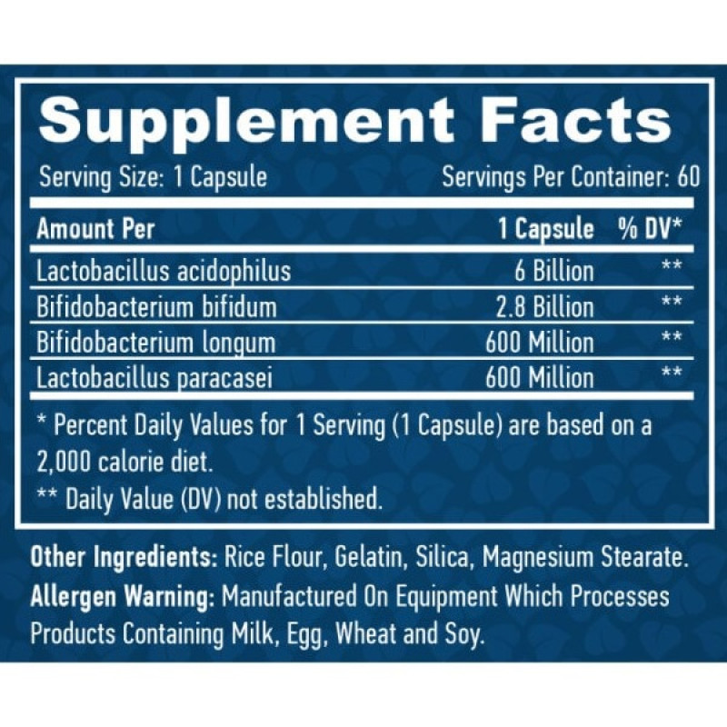 Пробіотик Haya Labs Probiotic Complex 60 Caps