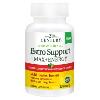 Комплекс при менопаузі 21st Century Women's Health Estro Support Max + Energy 30 Tabs