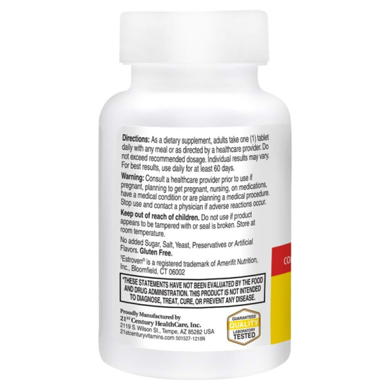 Комплекс при менопаузі 21st Century Women's Health Estro Support Max + Energy 30 Tabs
