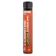 Жироспалювач для спорту Olimp Nutrition L-Carnitine + Caffeine Extreme Shot 10 х 25 ml Orange
