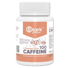 Комплекс до тренування Stark Pharm Caffeine 100 mg 100 Tabs