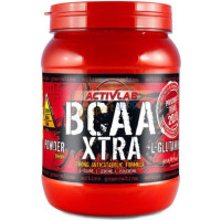 Амінокислота BCAA для спорту Activlab BCAA Xtra Powder +L-Glutamine 500 g /50 servings/ Lemon
