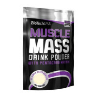 Гейнер BioTechUSA Muscle Mass 1000 g /14 servings/ Vanilla