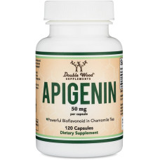 Комплекс для профілактики нервової системи Double Wood Apigenin 50 mg 120 Caps