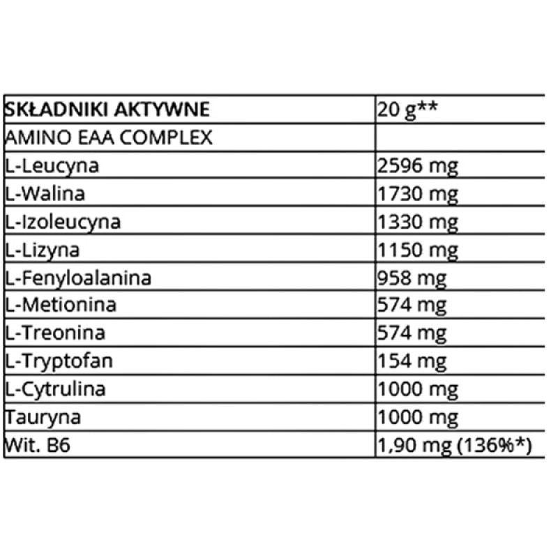 Амінокомплекс для спорту Trec Nutrition Amino EAA 300 g /30 servings/ Lemonade