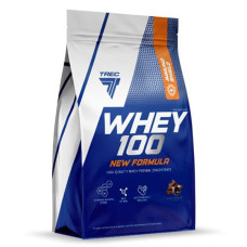 Протеїн Trec Nutrition Whey 100 New Formula 700 g /23 servings/ Double Chocolate