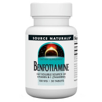 Тіамін Source Naturals Benfotiamine 150 mg 30 Tabs