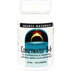 Пірідоксин Source Naturals Coenzymated vitamine В6 25 mg 120 Lozenges