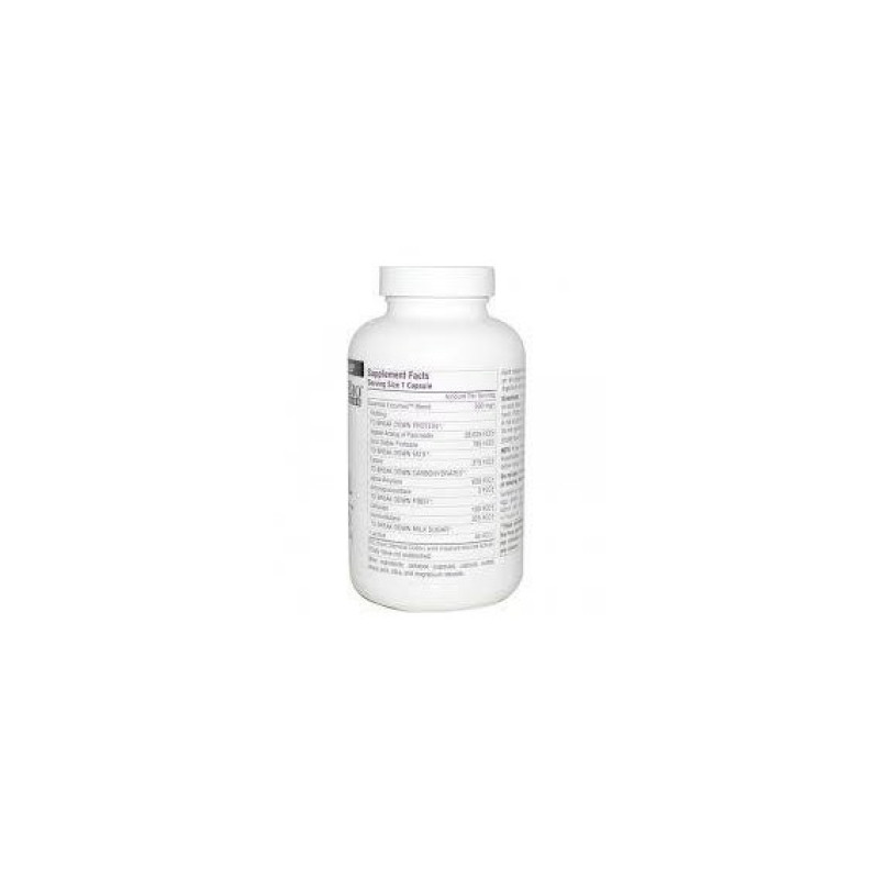 Травні ферменти Source Naturals Essential Enzymes 500 mg 60 Caps