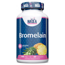 Бромелайн Haya Labs Bromelain 500 mg 60 Caps
