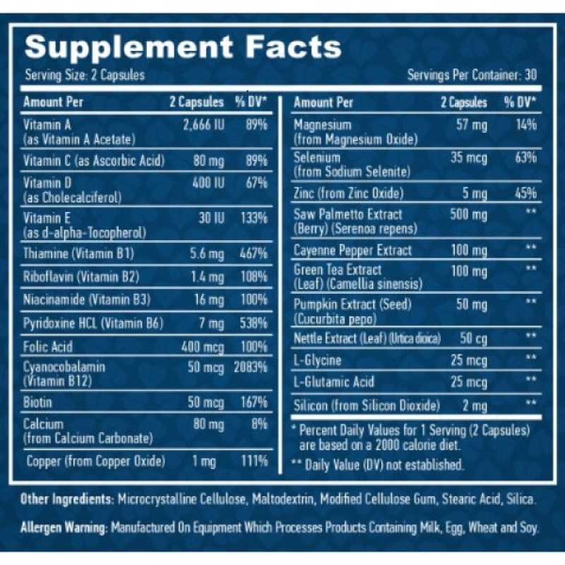 Комплекс для здоров'я передміхурової залози Haya Labs Prostate health 60 Caps