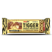 Протеїновий батончик Amix Nutrition Tigger Choco Crunchy Protein Bar 20 х 60 g Marzipan