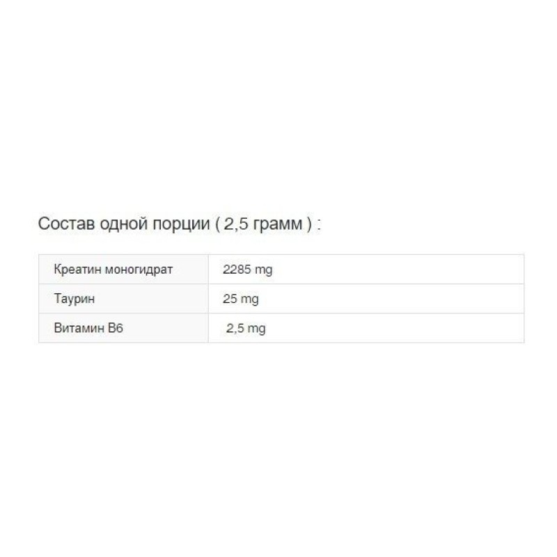 Таурін для спорту OstroVit Taurine 300 g /100 servings/ Pure