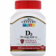 Вітамін D 21st Century Vitamin D3 2000 IU 250 Softgels