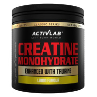 Креатин моногідрат Activlab Classic Series Creatine Monohydrate Enhanced With Taurine 300 g /50 servings/ Lemon