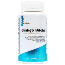 Гінкго Білоба All be Ukraine Ginkgo Biloba 60 Tabs