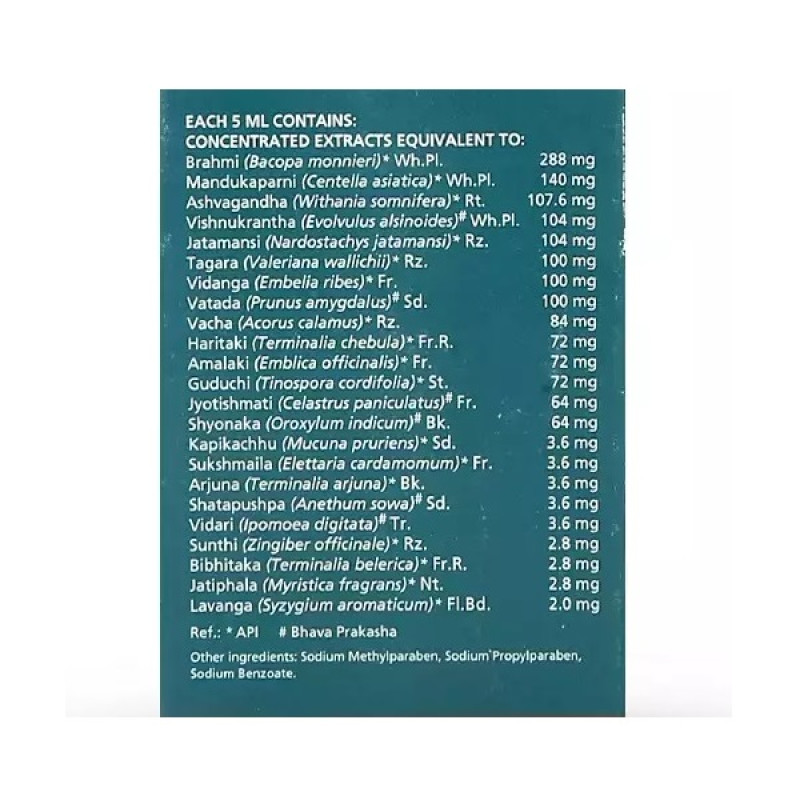 Комплекс для профілактики роботи головного мозку Himalaya Mentat DS Syrup 100 ml /20 servings/
