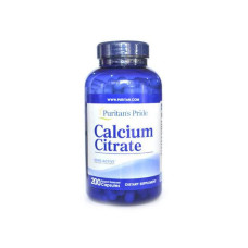 Мікроелемент Кальцій Puritan's Pride Calcium Citrate 200 Caps