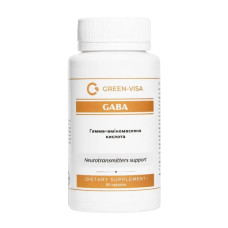 Амінокомплекс Green Visa GABA 500 mg 90 Caps