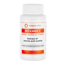 Вітамін C Green Visa Вітамін C 90 Caps