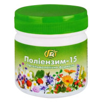Комплекс для профілактики зору Green Visa Поліензим-15 Офтальмологічна формула 280 г /112 порцій/