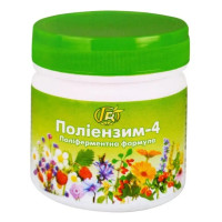 Трав'яні ферменти Green Visa Поліензим-4 Поліферментна формула 280 г /112 порцій/