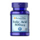 Фолієва кислота Puritan's Pride Folic Acid 800 mcg 250 Tabs