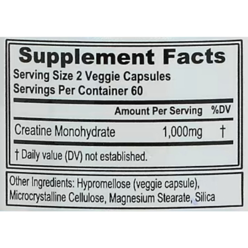 Креатин моногідрат Evlution Nutrition Creatine 1000 120 Caps