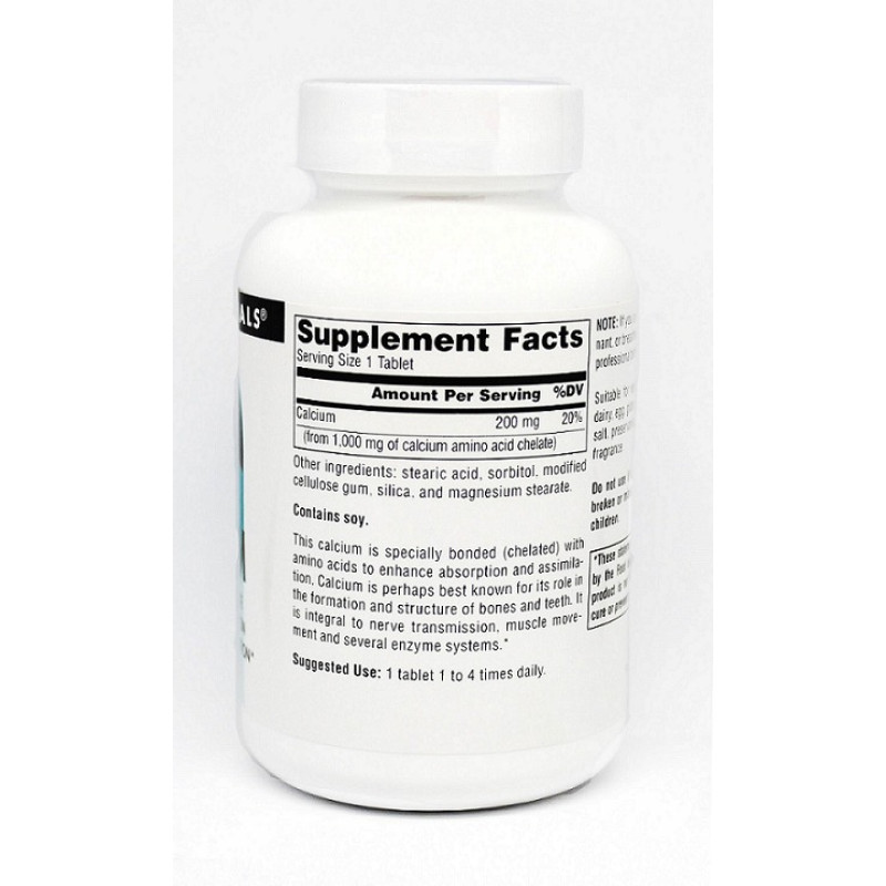 Мікроелемент Кальцій Source Naturals Calcium 100 Tabs