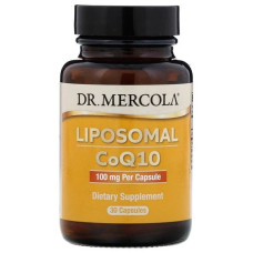 Коензим Dr. Mercola Liposomal CoQ10 100 mg 30 Caps MCL-01498