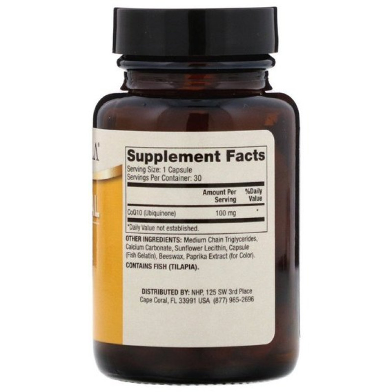 Коензим Dr. Mercola Liposomal CoQ10 100 mg 30 Caps MCL-01498