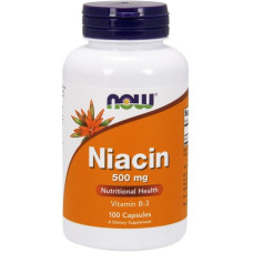 Ніацін NOW Foods Niacin 500 mg 100 Caps