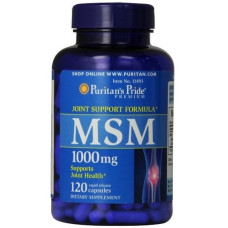 Препарат для суглобів та зв'зок Puritan's Pride MSM 1000 mg 120 Caps