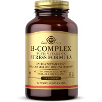 В комплекс Solgar B-Complex with Vitamin C Stress Formula 250 Tabs