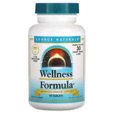 Вітамінно-мінеральний комплекс Source Naturals Wellness Formula, Herbal Defense Complex 90 Tabs