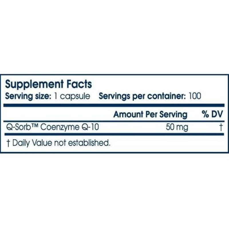 Коензим для спорту Scitec Nutrition Co-Q10 50 100 Caps
