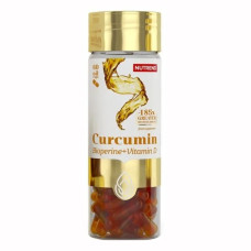 Куркумін для спорту Nutrend Curcumin + Bioperine + Vitamin D 60 Caps