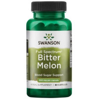 Суміш екстрактів Swanson Bitter Melon 500 mg 60 Caps