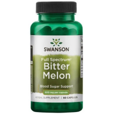 Суміш екстрактів Swanson Bitter Melon 500 mg 60 Caps
