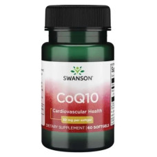 Коензим Swanson CoQ10 30 mg 60 Softgels