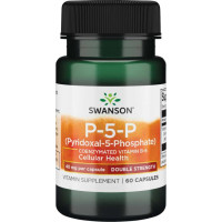 Пірідоксин Swanson P-5-P 40 mg 60 Caps