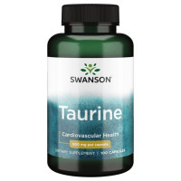 Таурин Swanson Taurine 500 mg 100 Caps