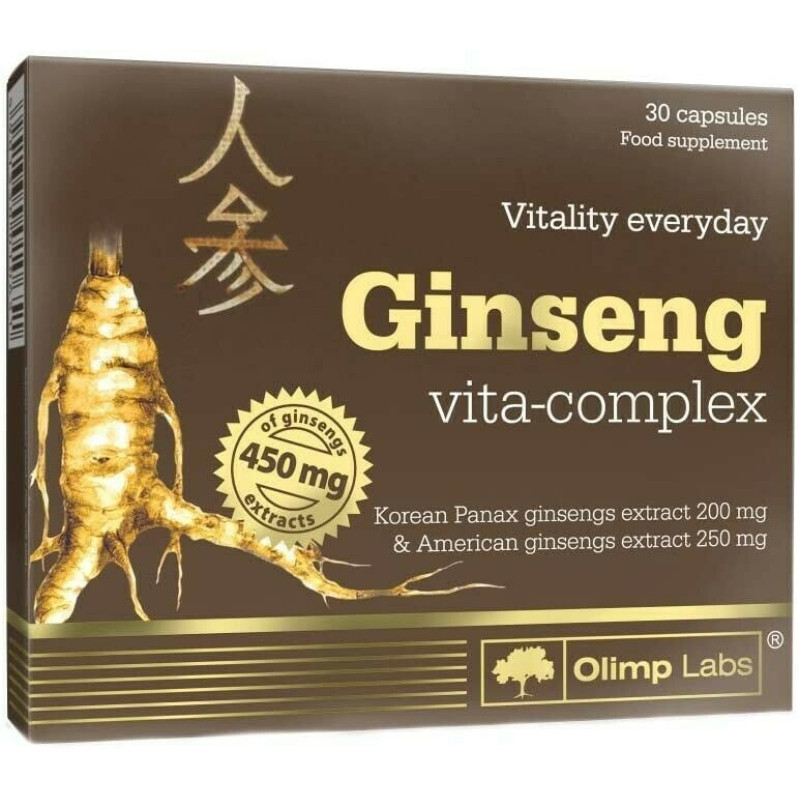 Натуральна добавка для спорту Olimp Nutrition Ginseng vita-complex 30 Caps