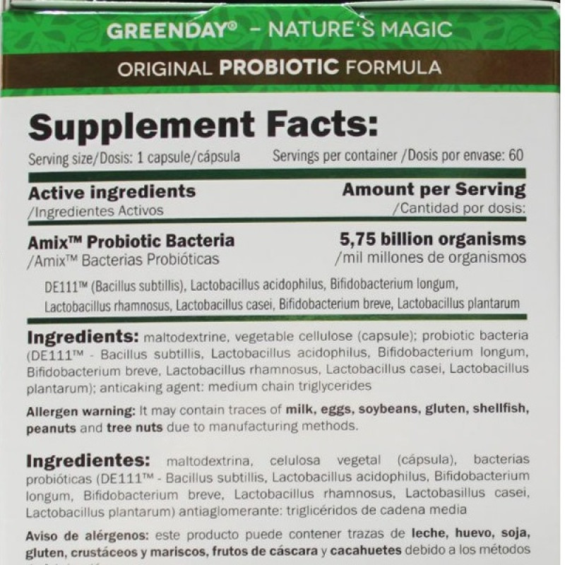 Ензими для спорту Amix Nutrition GreenDay ProVegan Probio Forte 60 Veg Caps