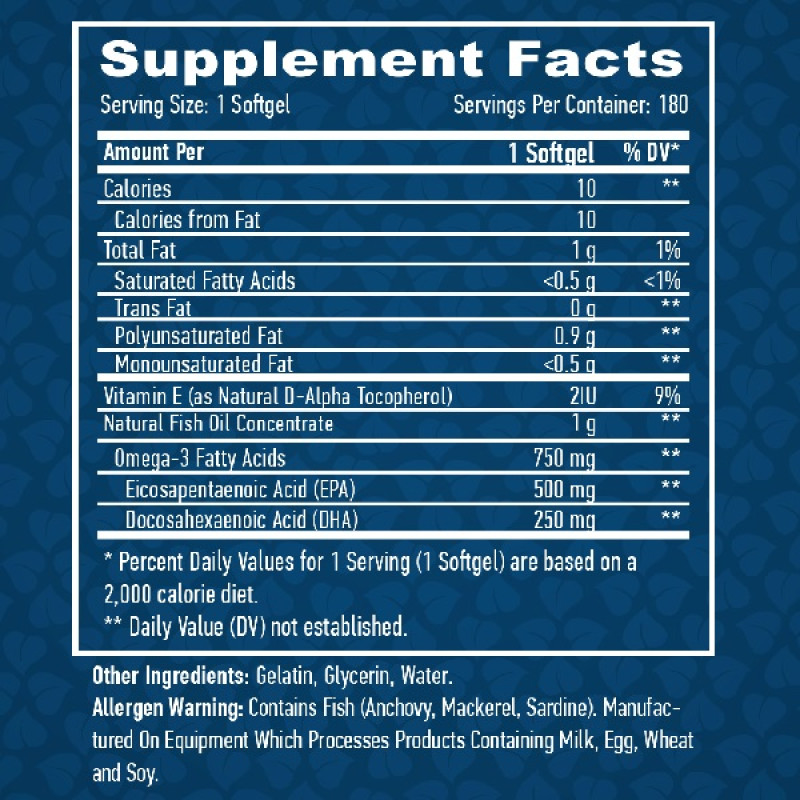 Омега 3 Haya Labs Ultra Omega 3 180 Softgels