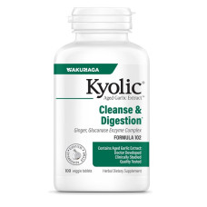 Антипаразитарний препарат Kyolic Aged Garlic Extract Candida Cleanse & Digestion Formula 102 100 Tabs